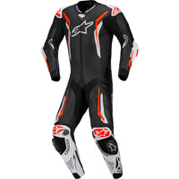 Mono Alpinestars GP Tech V5 1PC Black / White / Red Fluo