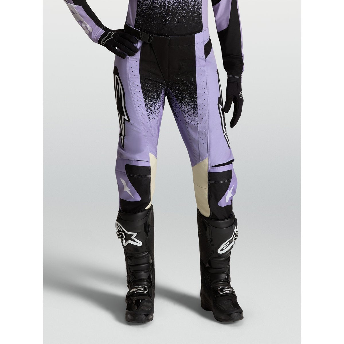 Pantalón Alpinestars Stella Techstar Swan mujer violeta claro / negro