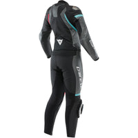 Mono Dainese Fulminea 2 piezas mujer negro / antracita / blanco