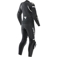 Mono Dainese Fulminea 2 piezas mujer negro / blanco