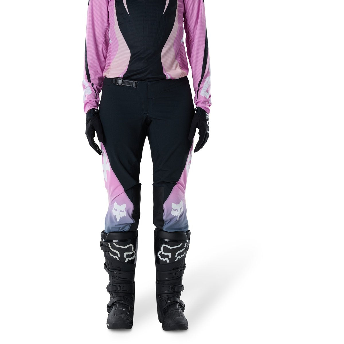 Pantalón Fox Flexair Thorn mujer negro rosa
