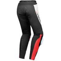 Pantalón de piel Ixon Vortex 3 negro / blanco / rojo