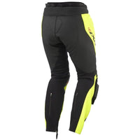 Pantalón de piel Ixon Vortex 3 negro / amarillo