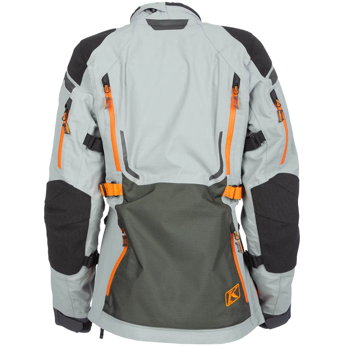 Chaqueta Klim Artemis mujer gris asfalto / naranja Ember