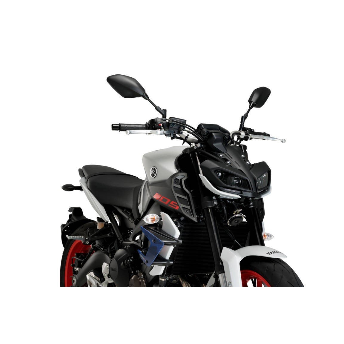 Alerones laterales Puig Downforce Naked Yamaha MT-09 2017- azul
