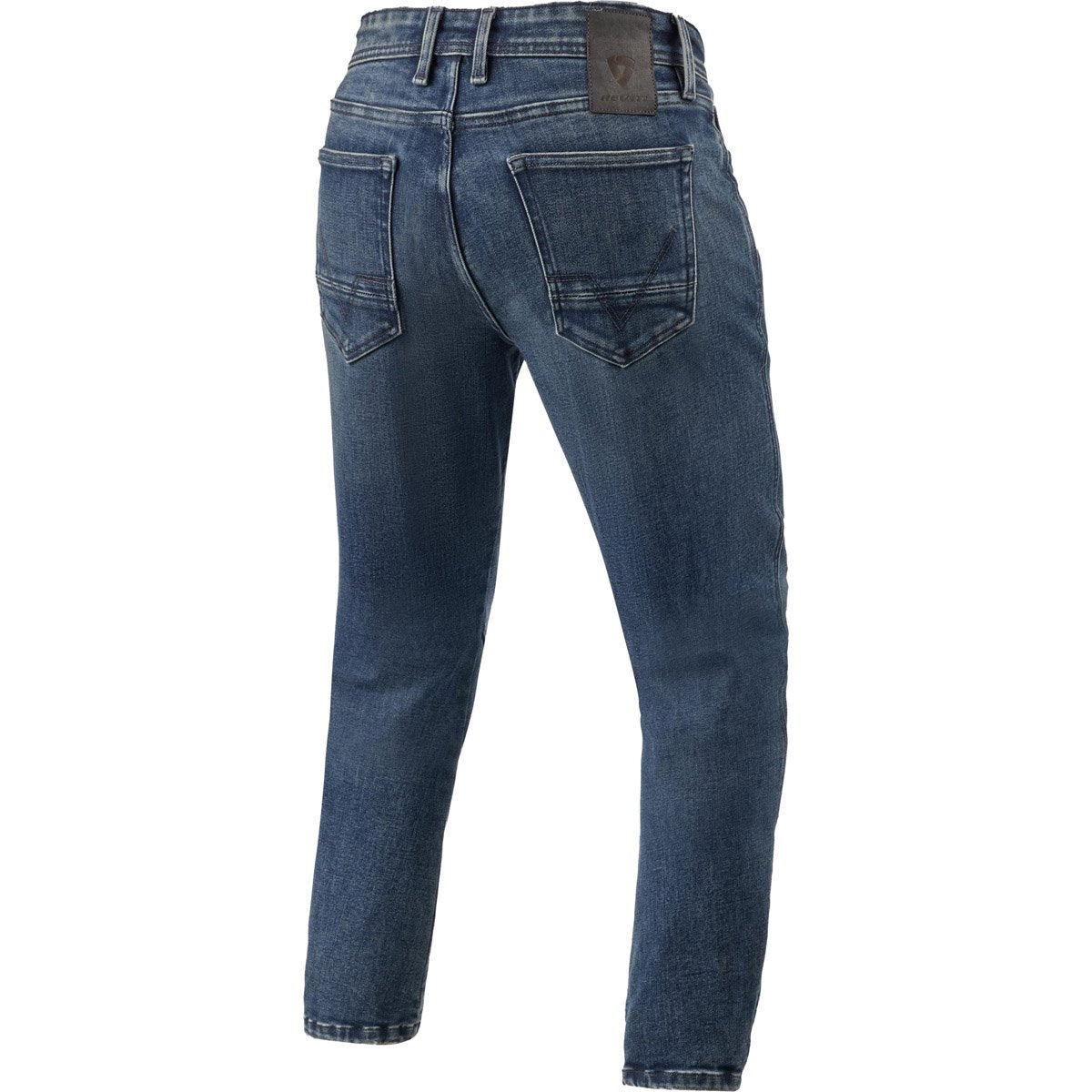 Pantalón vaquero Revit Detroit 3 Tapered L34 azul oscuro desgastado