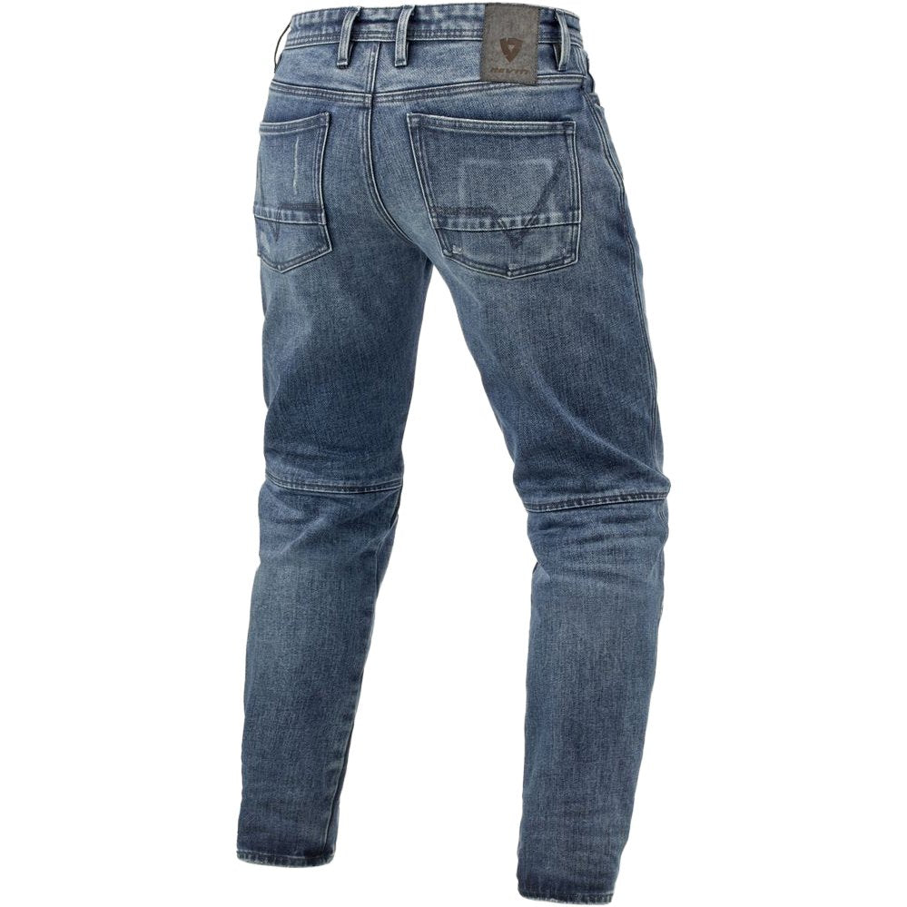 Pantalón vaquero Rev'it Rilan TF L30 azul medio vintage