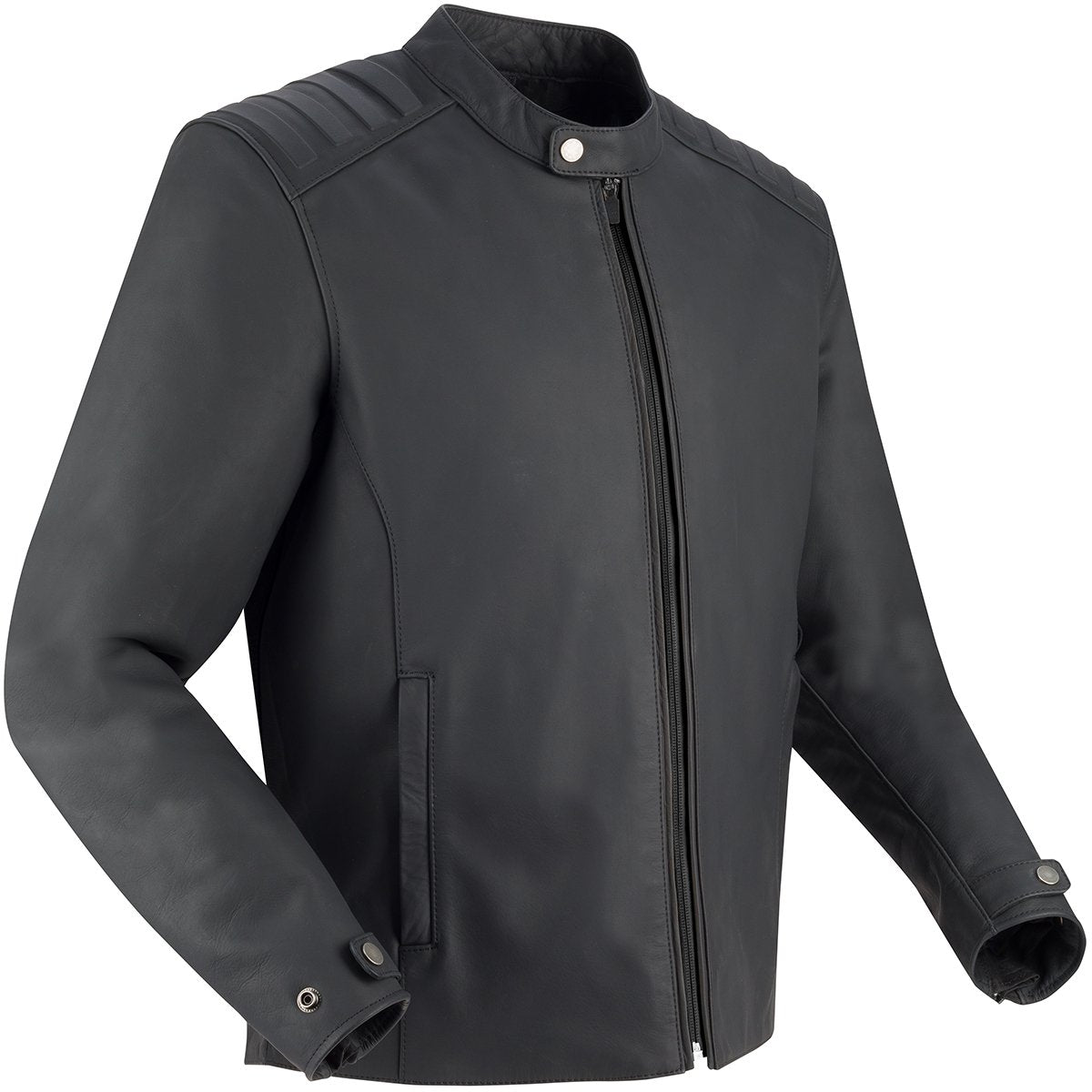 Chaqueta de piel Segura Phil negro