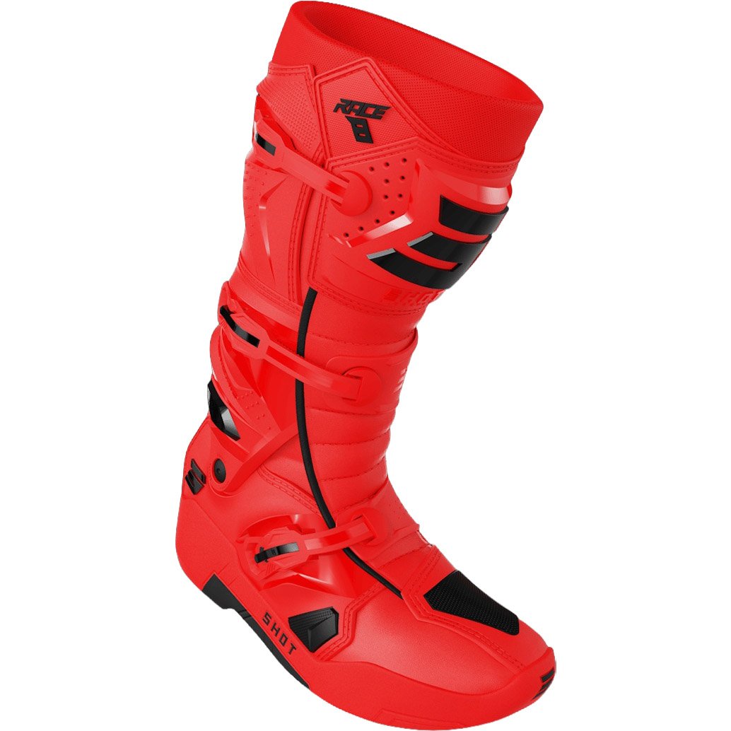 Botas Shot Race 8 rojo 2027