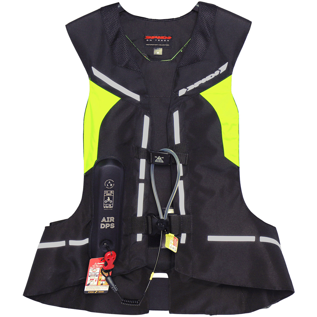 Chaleco airbag Spidi Air DPS Yellow Fluo