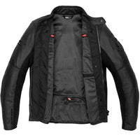 Chaqueta de piel Spidi Genesis negro