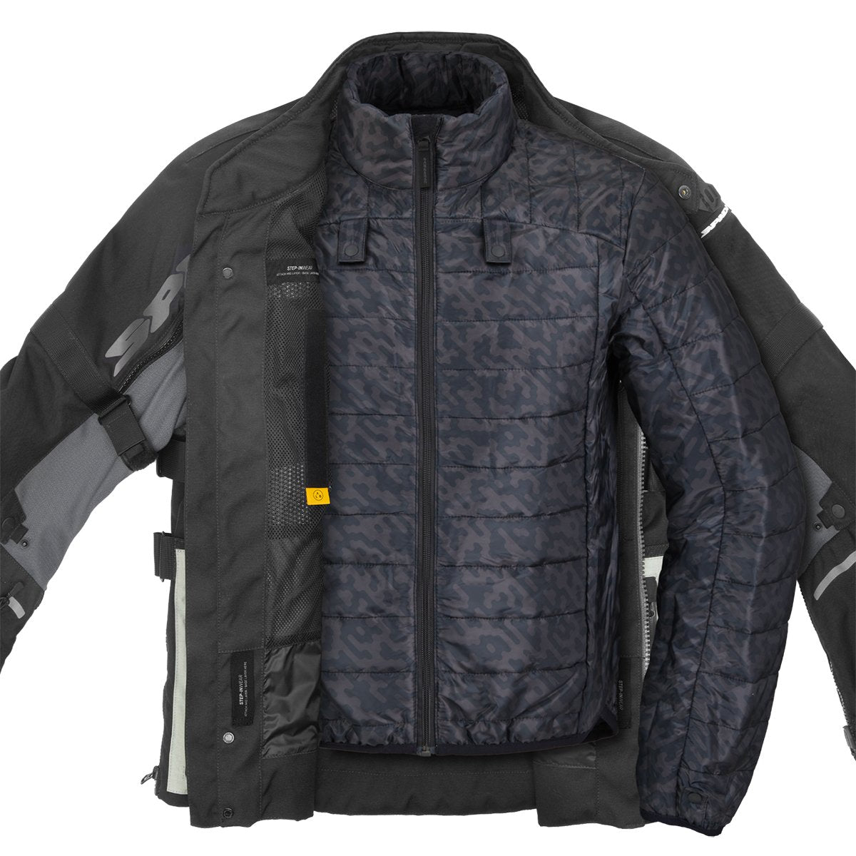 Chaqueta Spidi Hard Track 3 negro / arena