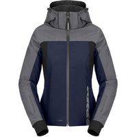 Chaqueta Spidi Hoodie H2OUT II Lady azul / gris