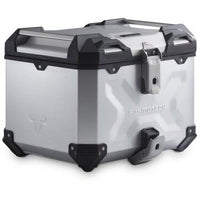 Sistema topcase SW-Motech TRAX ADV plata + Adventure-Rack Moto Guzzi Stelvio (2023-) GPT.17.624.70000/S