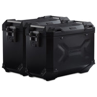 Kit maletas SW-Motech TRAX ADV plata + soportes PRO Himalayan 450 KFT.41.620.70300/S