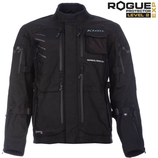 Chaqueta de moto de invierno impermeable Klim Badlands Pro negra