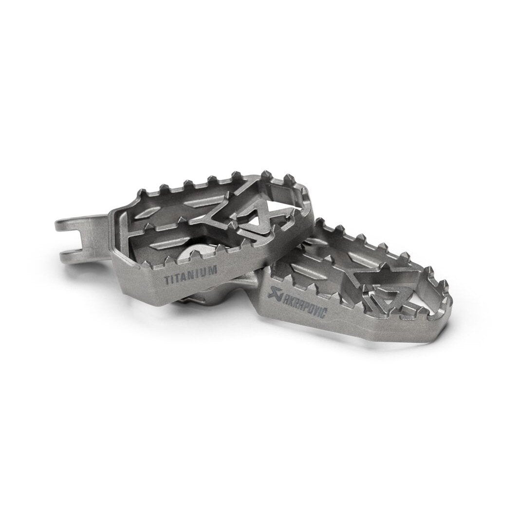 Estriberas Akrapovic titanio F-D12T1
