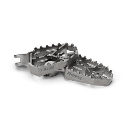 Estriberas Akrapovic titanio F-D12T1