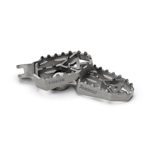 Estriberas Akrapovic titanio F-D12T1