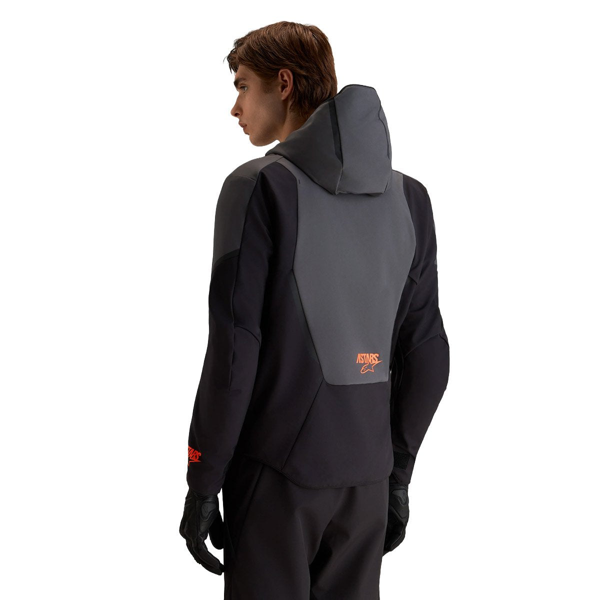 Chaqueta Alpinestars Aeroshell WP negro / gris
