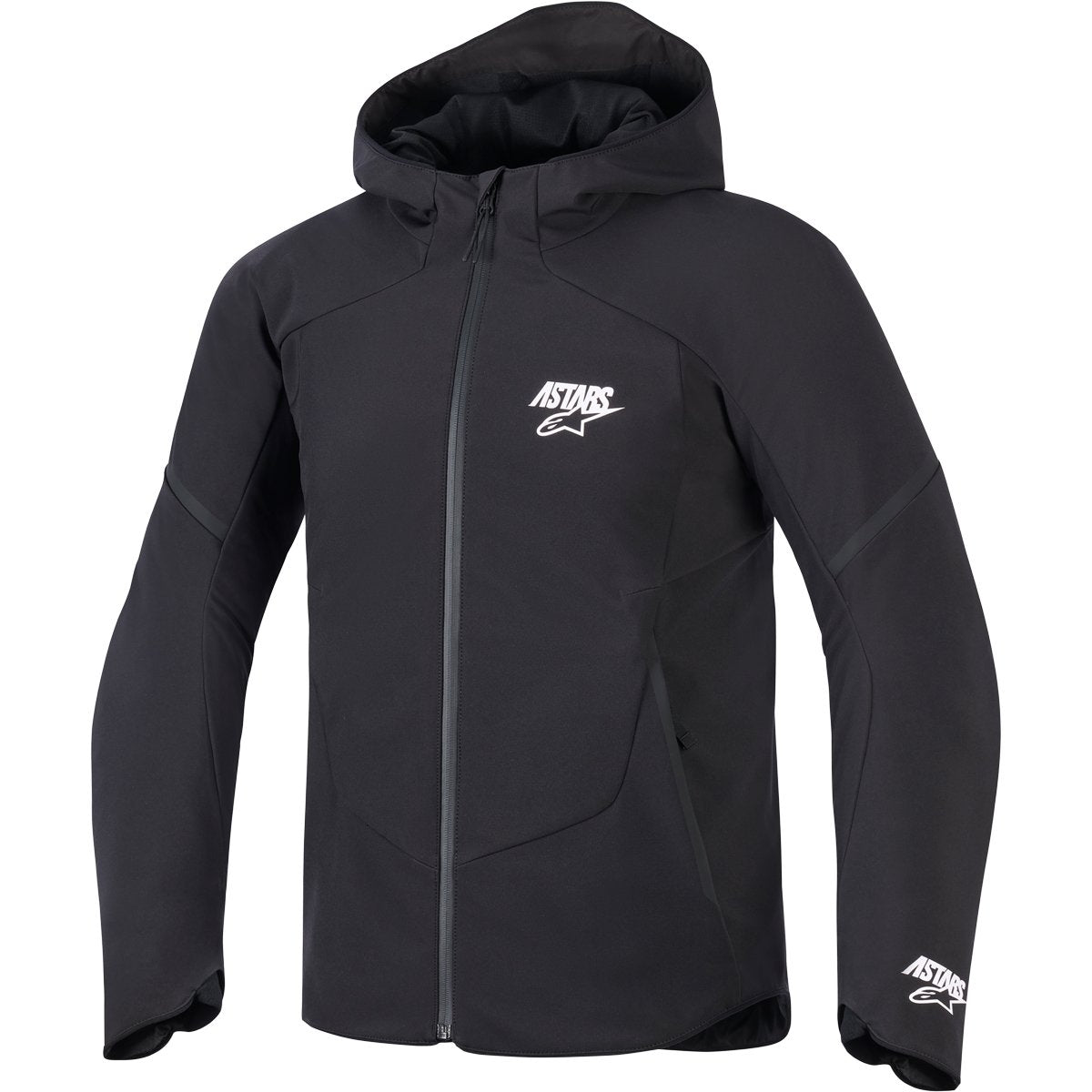 Chaqueta Alpinestars Aeroshell WP negro / negro