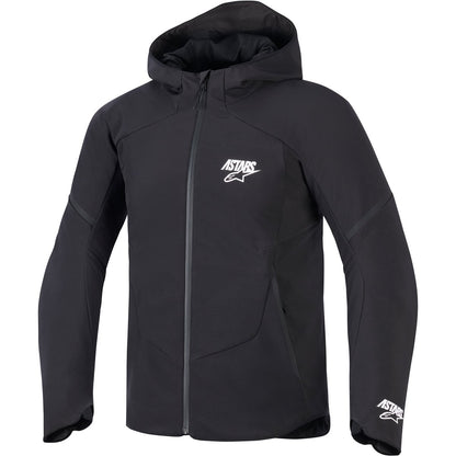 Chaqueta Alpinestars Aeroshell WP negro / negro