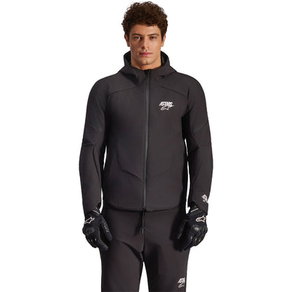 Chaqueta Alpinestars Aeroshell WP negro / negro