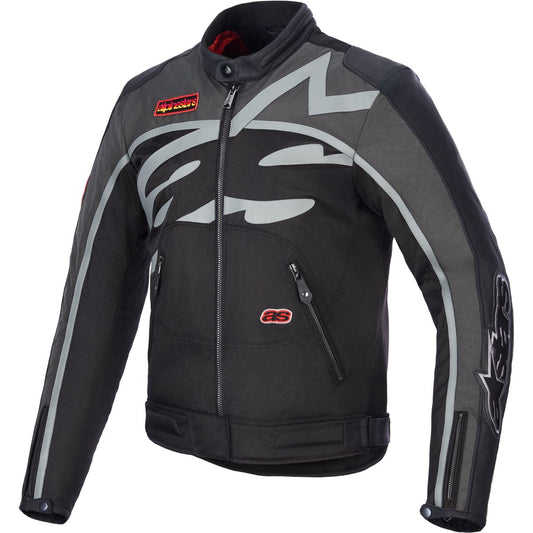 Chaqueta Alpinestars Axton negro / antracita / rojo mandarina
