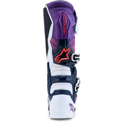 Botas Alpinestars Tech 7 morado blanco rojo 2025