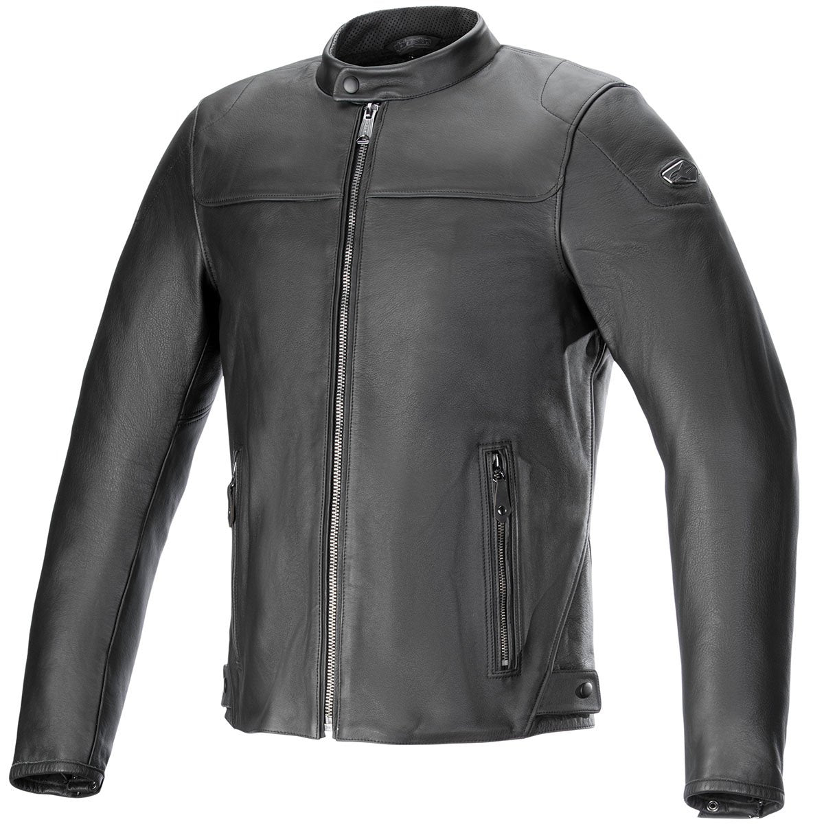 Chaqueta de piel Alpinestars BlackTrack negro