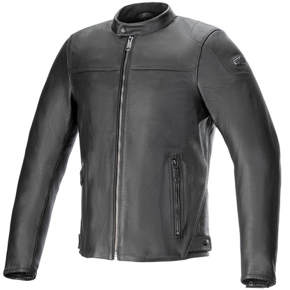 Chaqueta de piel Alpinestars BlackTrack negro