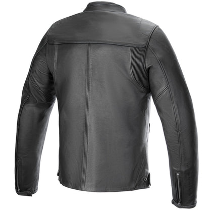 Chaqueta de piel Alpinestars BlackTrack negro
