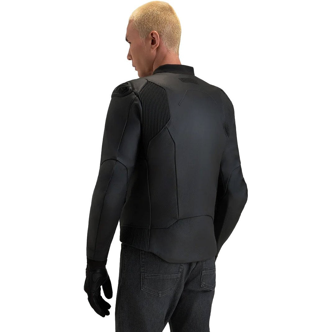Chaqueta de piel Alpinestars Caliber V2 negro