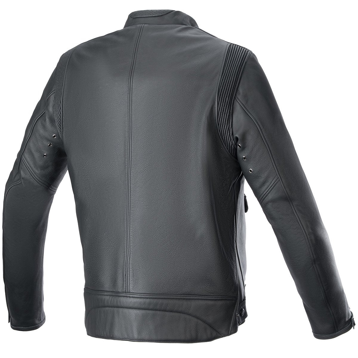 Chaqueta de piel Alpinestars Dyno negro Ruby / rojo Ecru