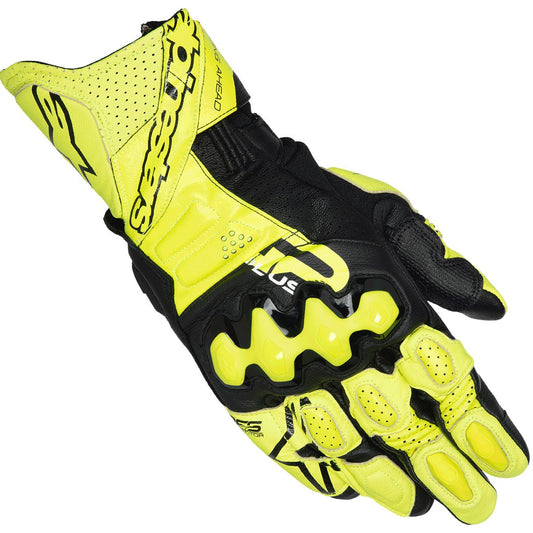 Guantes Alpinestars GP Plus R V3 amarillo flúor negro