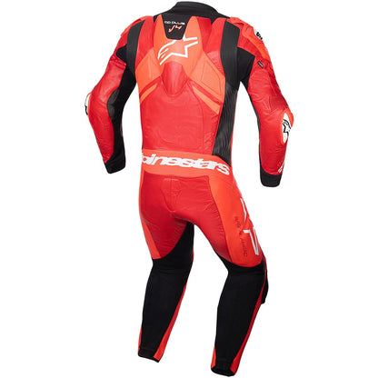Mono Alpinestars GP Plus V4 Sprint 1PC rojo flúor / rojo / blanco