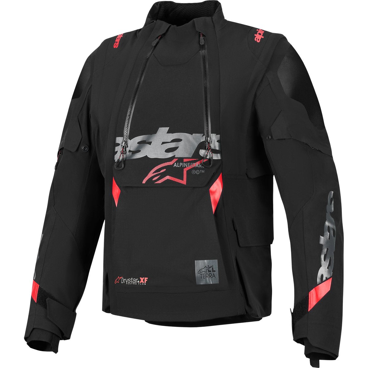 Chaqueta Alpinestars Halo Pro Drystar® negro / Dark Shadow