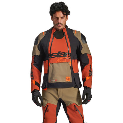 Chaqueta Alpinestars Halo Pro Drystar Walnut Rust / negro