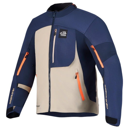 Chaqueta Alpinestars Arenis Gore-Tex almendra / azul