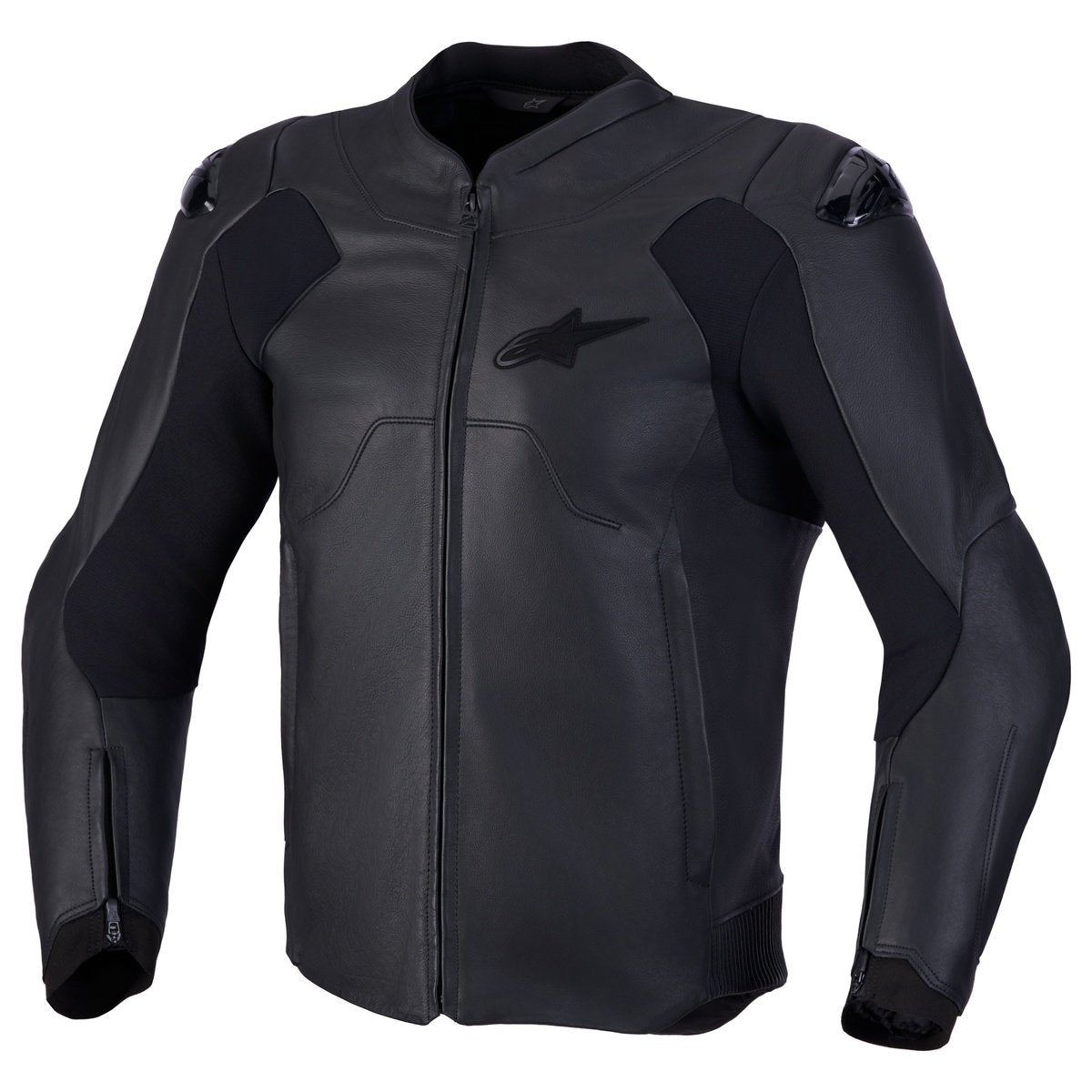 Chaqueta de piel Alpinestars Caliber V2 negro