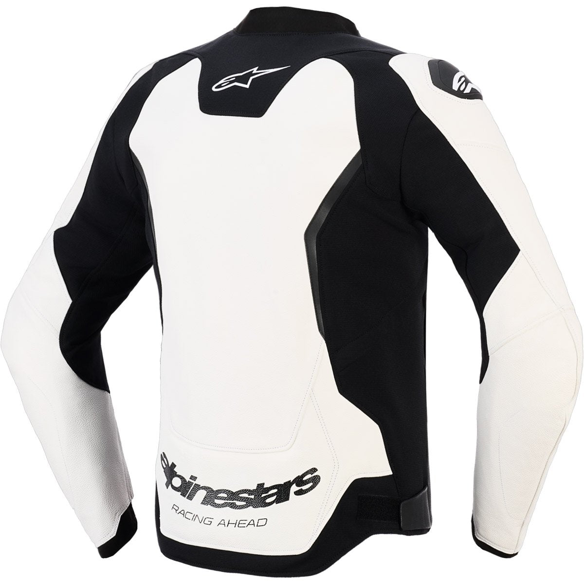 Chaqueta Alpinestars GP Force V2 Leather blanco / negro