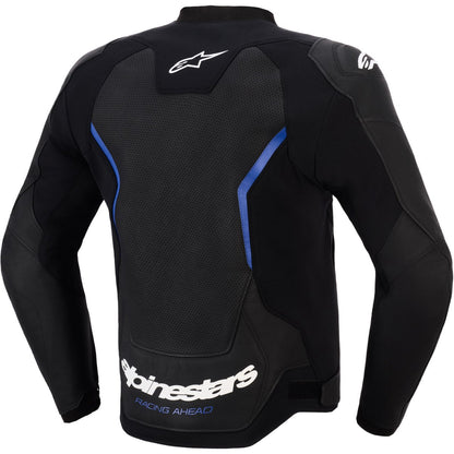 Chaqueta Alpinestars GP Force V2 Airflow Leather negro / azul