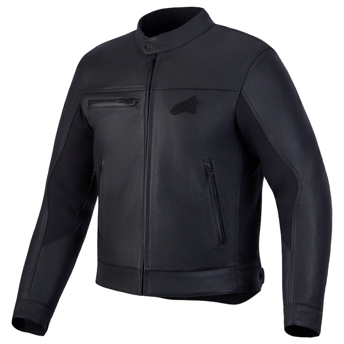 Chaqueta de piel Alpinestars Maver-X negro