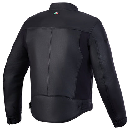 Chaqueta de piel Alpinestars Maver-X negro