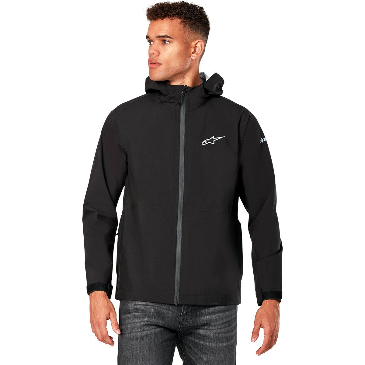 Chaqueta impermeable Alpinestars Kascade Rain Black