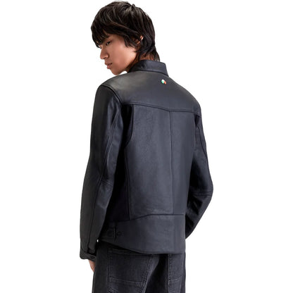 Chaqueta de piel Alpinestars Maver-X negro