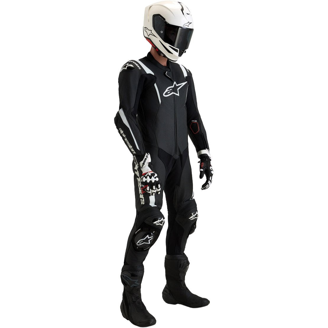 Mono Alpinestars Missile V3 1 PC Black / White