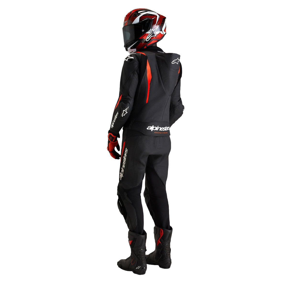 Mono Alpinestars Missile V3 2 PCS Black / Red Fluo