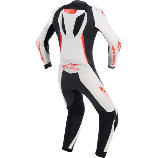Mono Alpinestars Stella GP-R7 1PC Lady blanco / negro / rojo