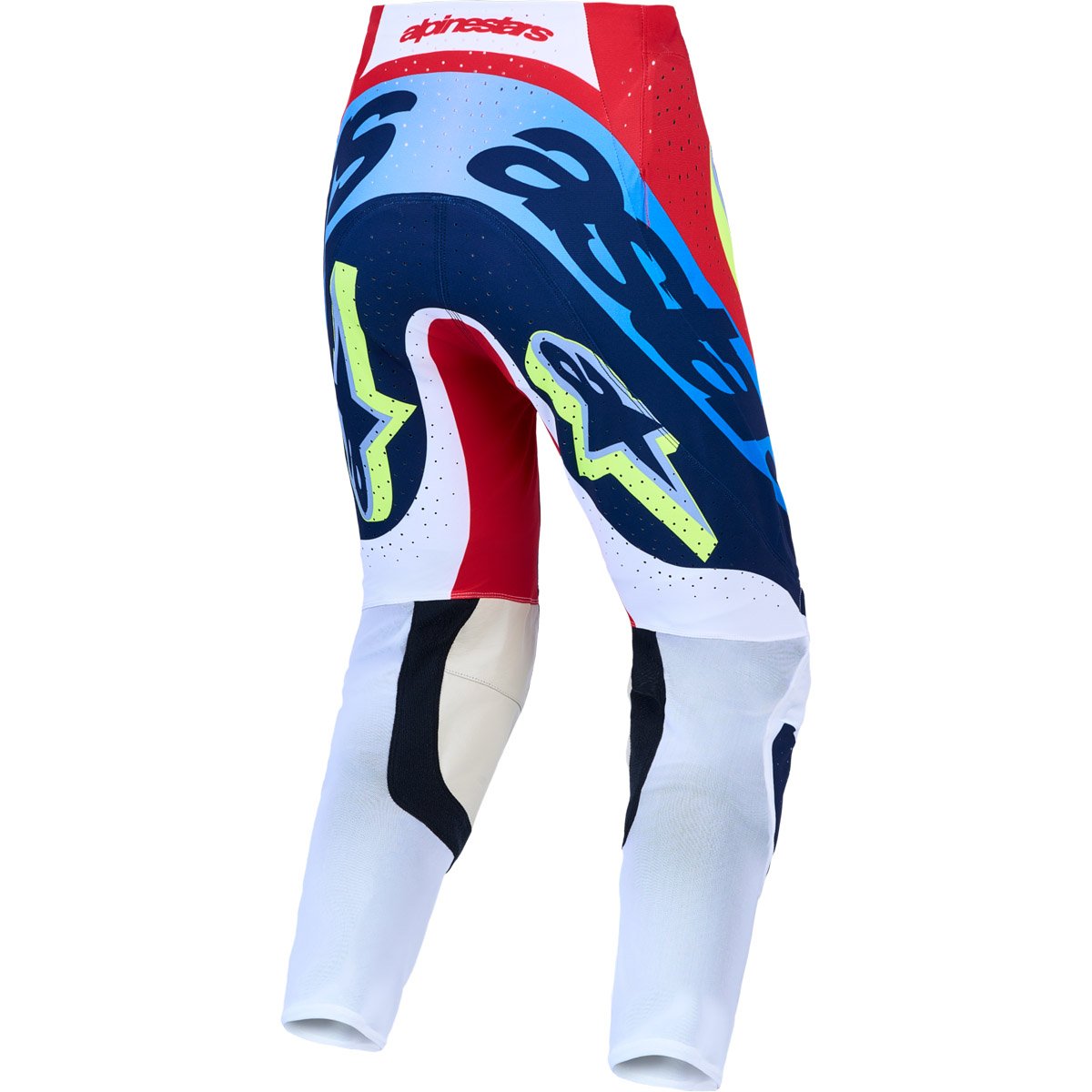 Pantalón Alpinestars Supertech Dyna rojo / blanco / azul marino 2027